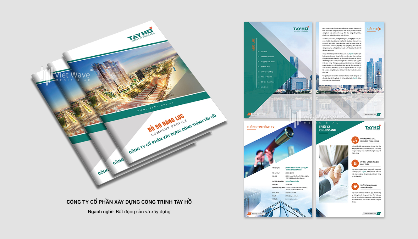 THIẾT KẾ HỒ SƠ NĂNG LỰC CÔNG TY BẤT ĐỘNG SẢN CHUYÊN NGHIỆP