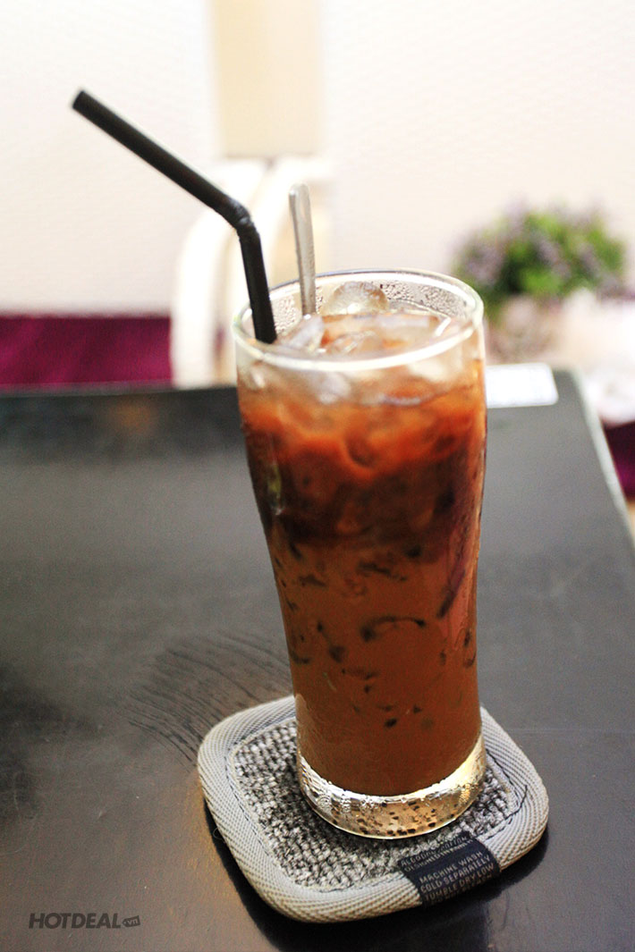 Cafe sữa pha máy