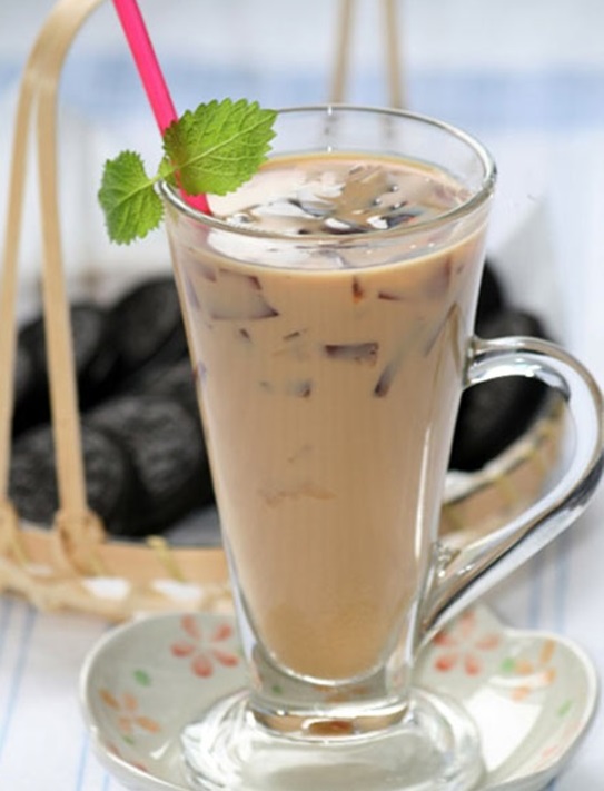 Cafe sữa đá thạch