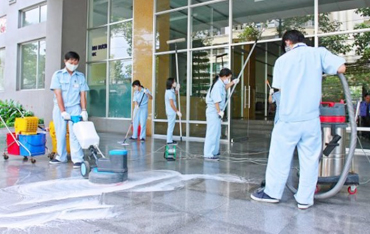 Dịch vụ vệ sinh định kỳ theo yêu cầu