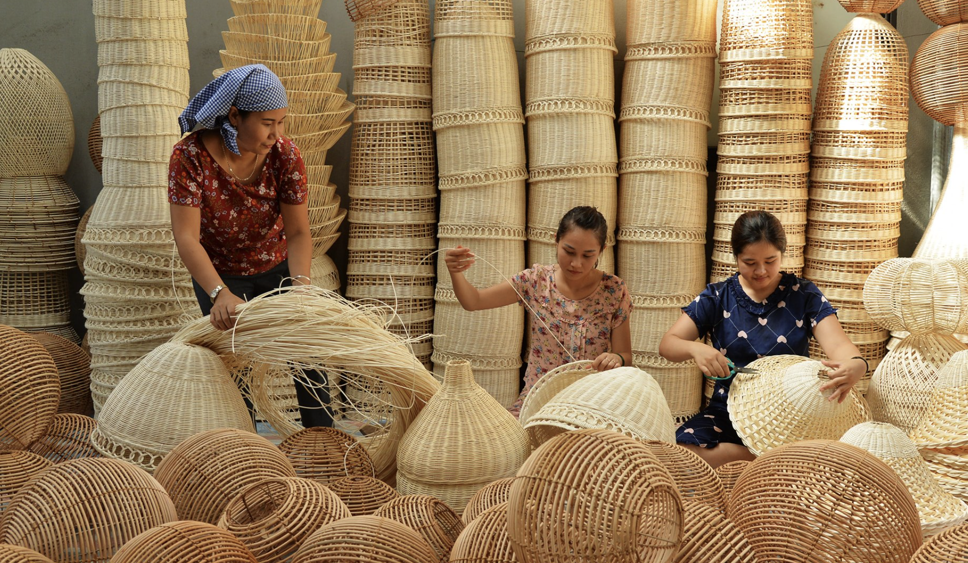 Những mặt hàng mây tre đan của việt nam được ưa chuộng ở nước ngoài