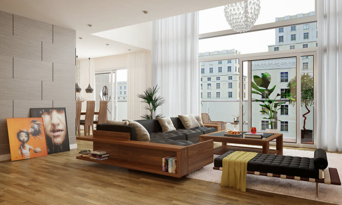 Advantages of wood in interior design of houses, villas, apartment