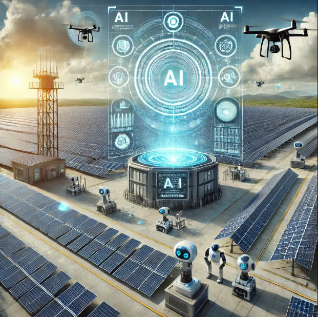 Cách mạng Hóa Ngành Năng Lượng Mặt Trời Nhờ AI