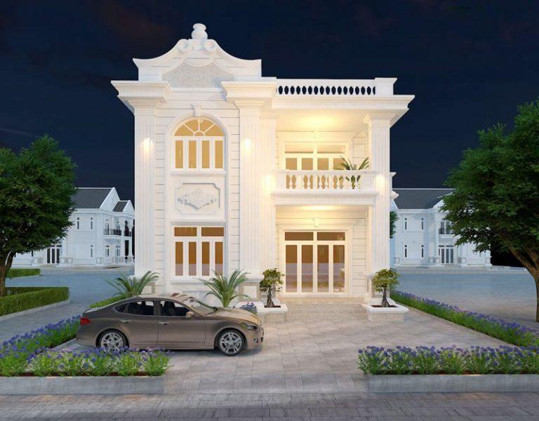 Thi công biệt thự tân cổ điển 2 mặt tiền cần biết điều này