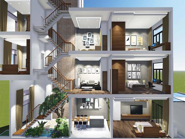 Nhà lệch tầng: Điểm danh những ưu và nhược điểm cần biết