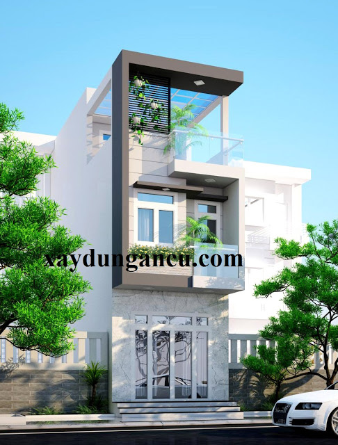 Khởi công xây dựng nhà phố ở tân bình