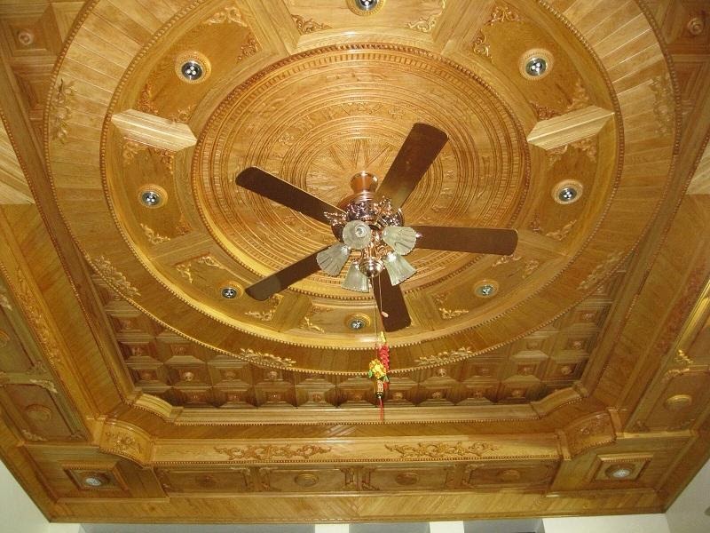 Những mẫu trần gỗ đơn giản đẹp, hiện đại