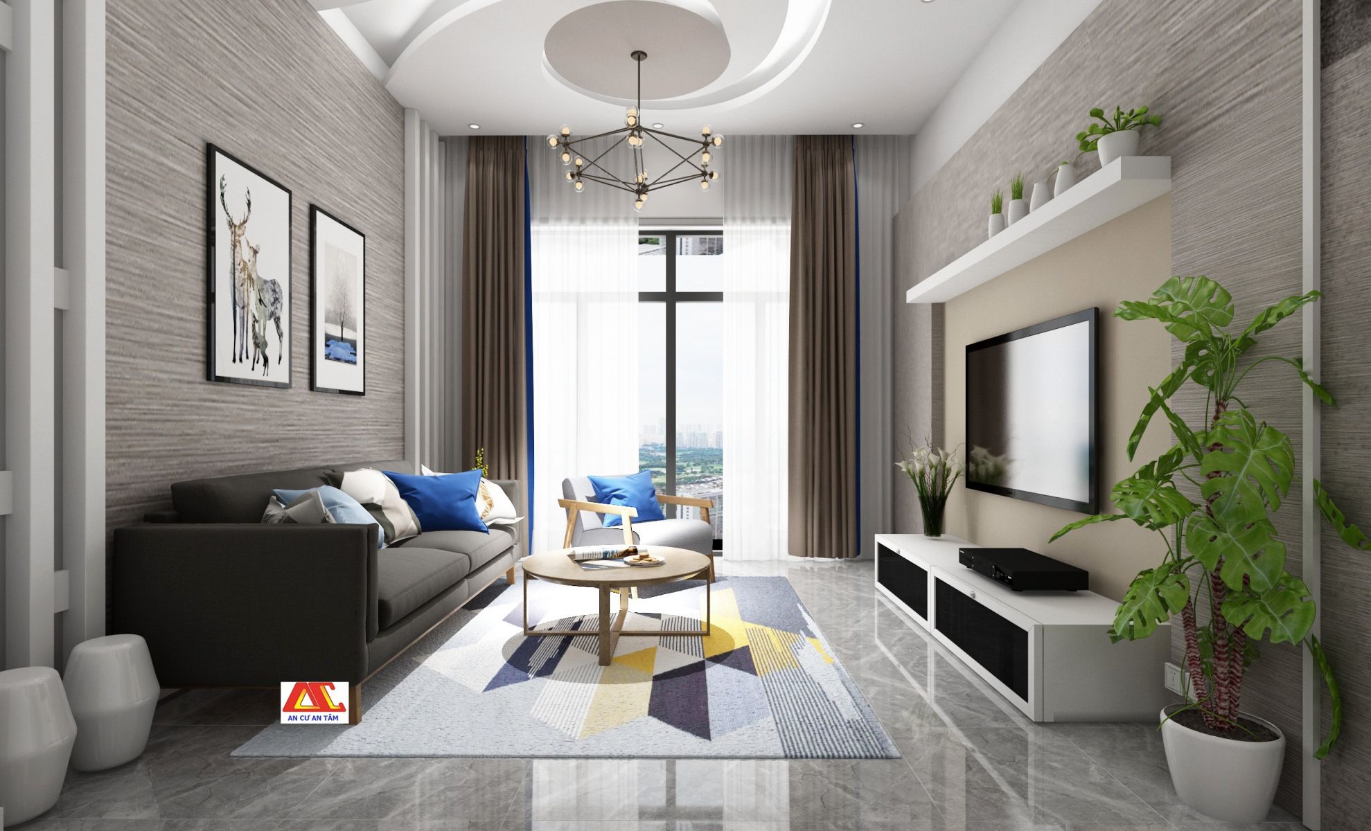 Mẫu thiết kế phòng khách