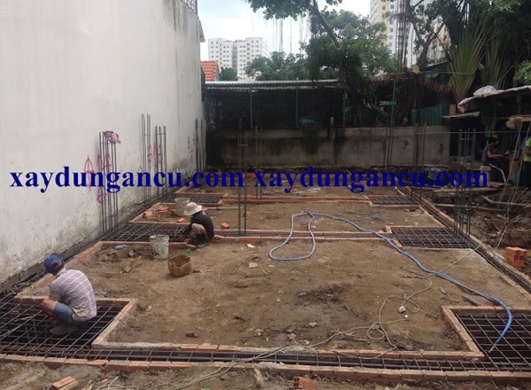 Các hạng mục thi công xây dựng phần thô