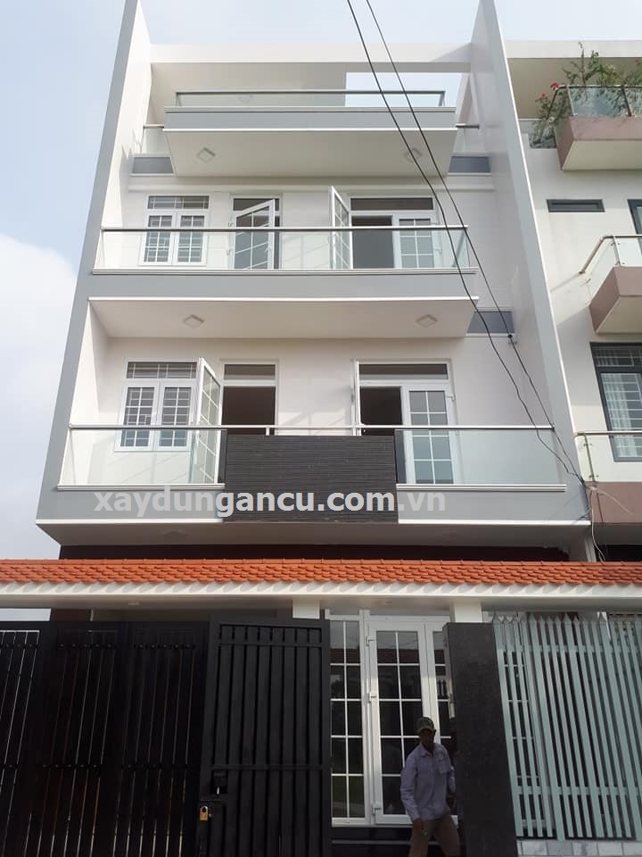 Hoàn thiện bàn giao công trình nhà phố 7m - 3 tầng ở quận 9