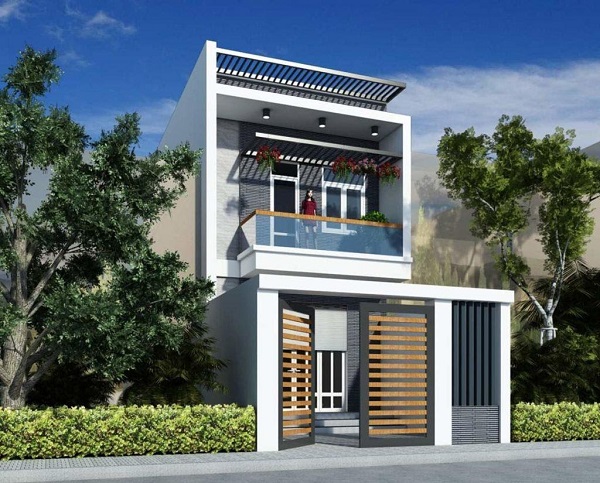 Mẫu thiết kế nhà 2 tầng 7x9m