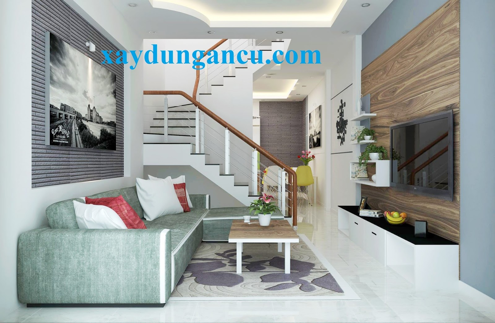 Khởi công xây dựng nhà phố 2 tầng ở thủ đức