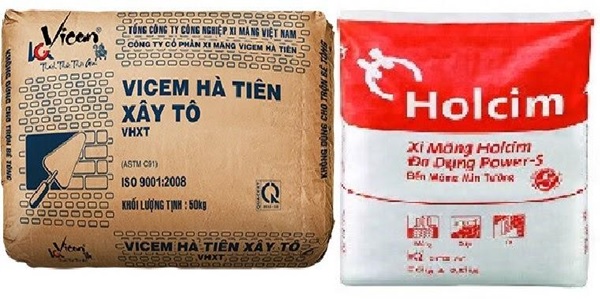 Xi măng sử dụng xây dựng phần thô tùy thuộc vào từng hạng mục