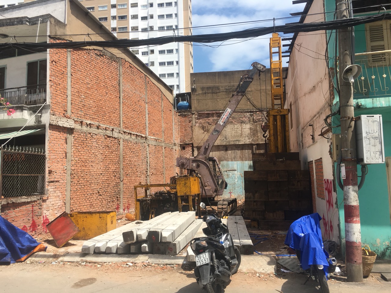 Xây dựng nhà ở kết hợp văn phòng cho thuê ở bình thạnh