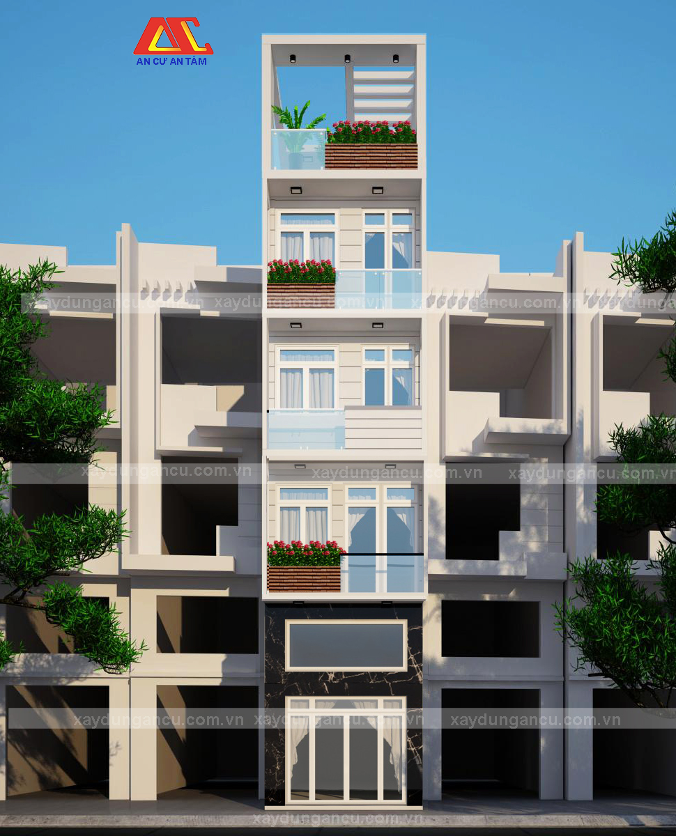 Khởi công xây dựng nhà phố ở tân bình