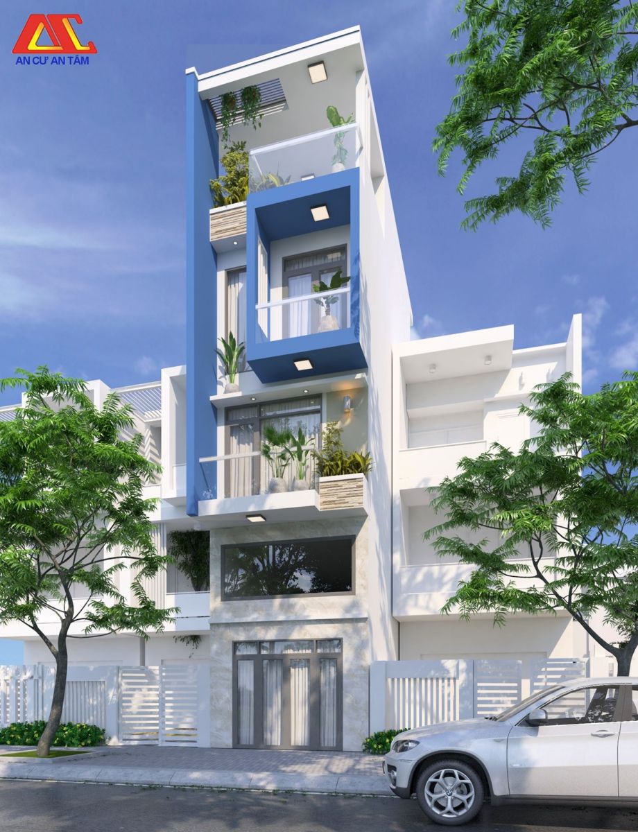 Thiết kế mẫu nhà phố 3 tầng đẹp hiện đại quận Tân Bình - Chị Phượng Nguyễn Sỹ Sách