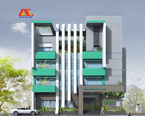 Mẫu nhà phố do An Cư thiết kế