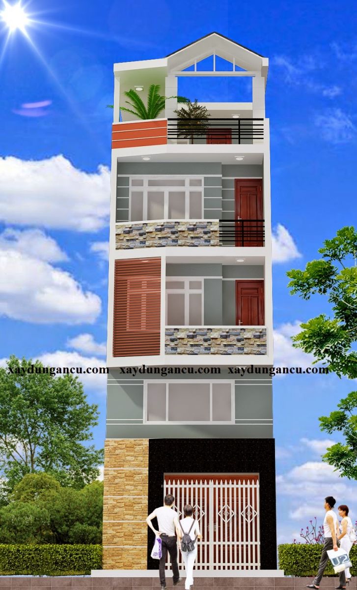 Khởi công xây dựng nhà đẹp ở tân bình