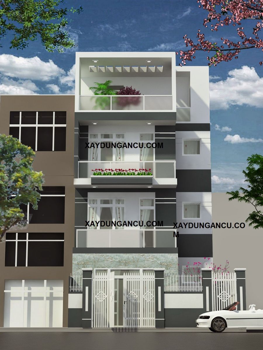 Khởi công xây dựng nhà phố quận 12