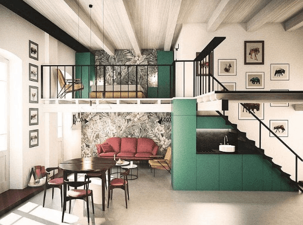 Nên xây nhà gác lửng 200 triệu như thế nào đẹp?