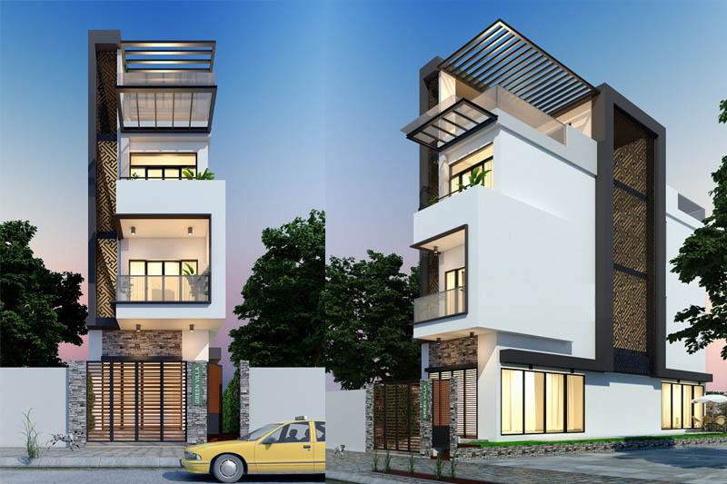 Công trình nhà phố quận 10