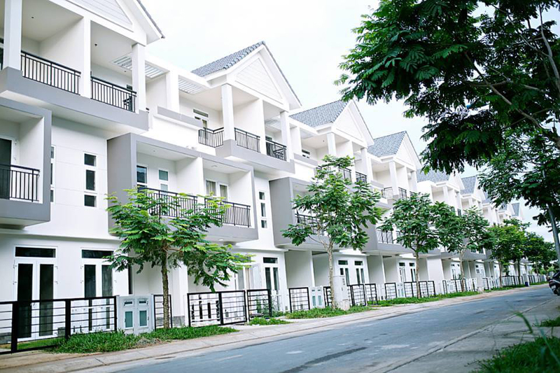 Công trình nhà phố liền kề quận 9