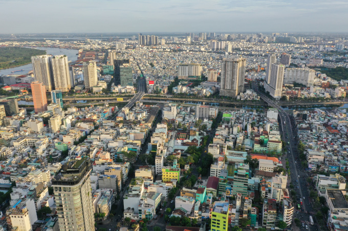 Thị trường bất động sản khu trung tâm quận 1, TP HCM. Ảnh: Quỳnh Trần