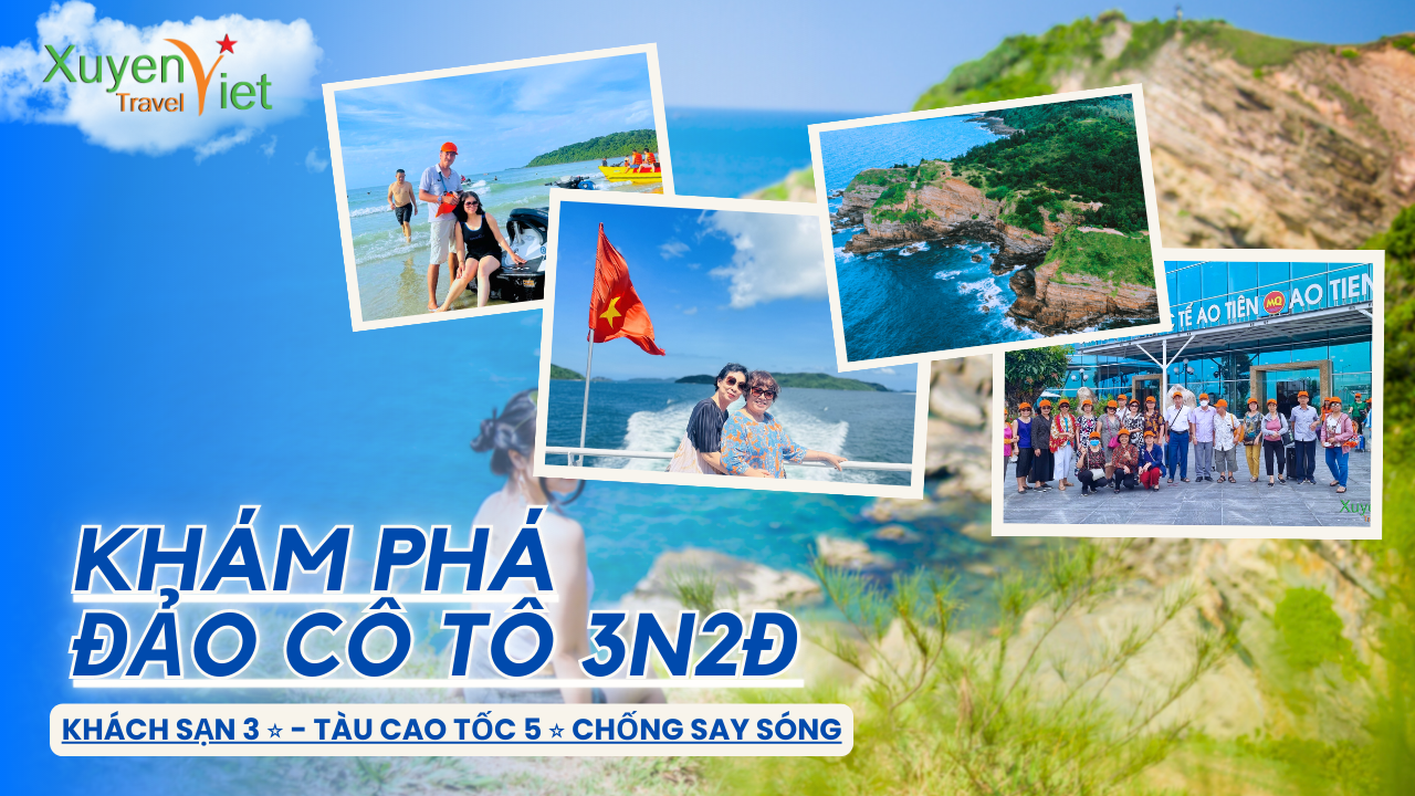 TOUR ĐẢO CÔ TÔ 3 NGÀY 2 ĐÊM