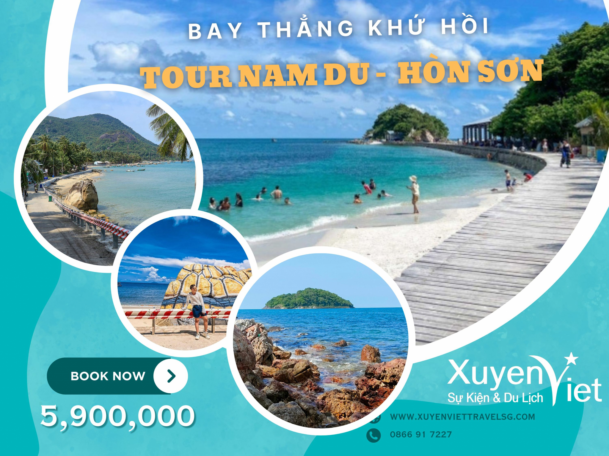 TOUR ĐẢO HÒN SƠN – ĐẢO NAM DU (KIÊN GIANG)