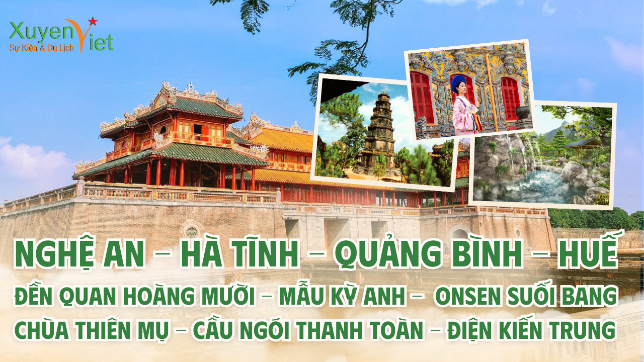 TOUR HÀ TĨNH - ONSEN QUẢNG BÌNH - PHONG NHA - ĐỘNG THIÊN ĐƯỜNG 3N2Đ