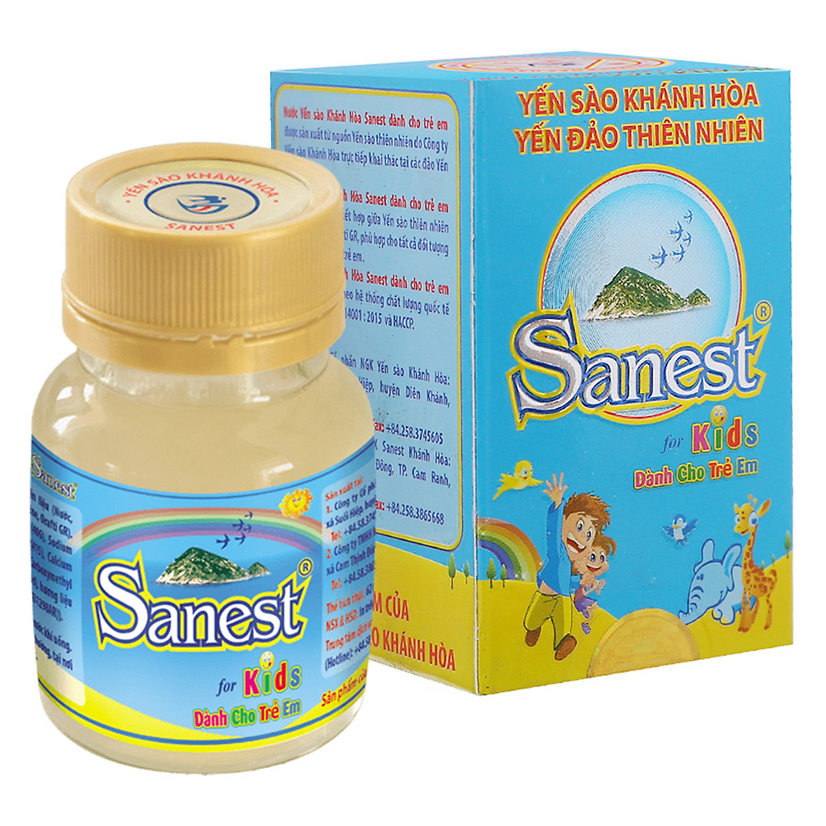 Nước Yến Sanest Trẻ Em 62ml