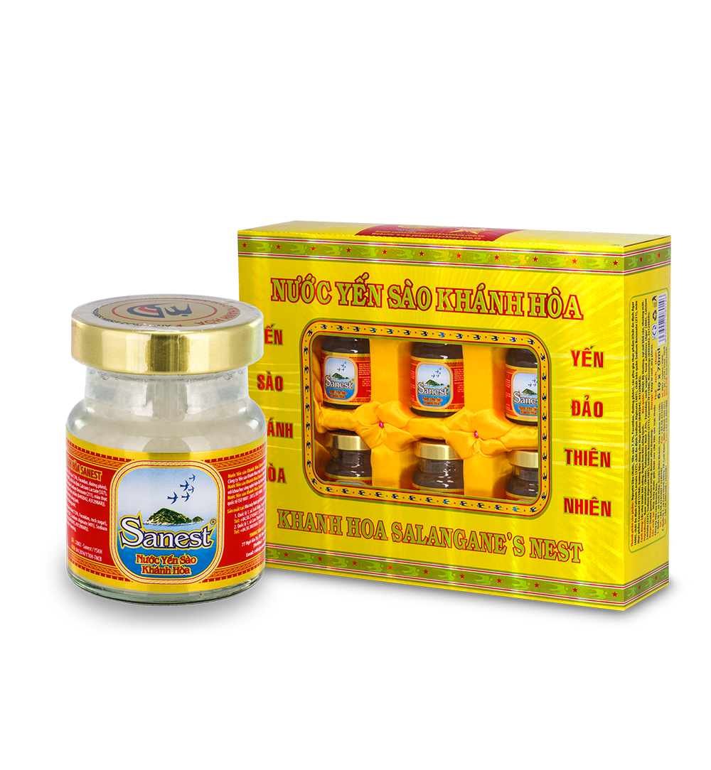 Nước Yến Sanest Hộp 6 Lọ 70ml