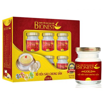 TỔ YẾN SÀO CHƯNG SẴN BIONEST GOLD